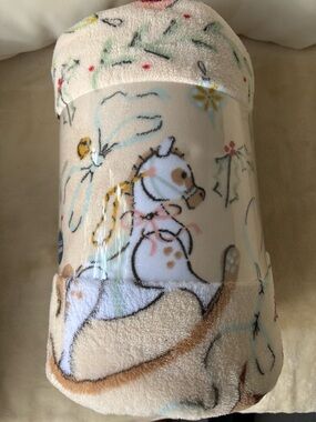 Kohl’s The Big One -Nostalgic Toys- Oversized Supersoft Plush Blanket new w/tags